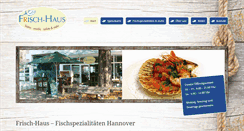 Desktop Screenshot of frisch-haus.de
